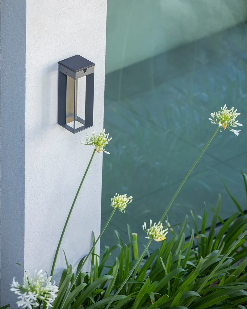Les Jardins LED-Solar-Wandleuchte Blade